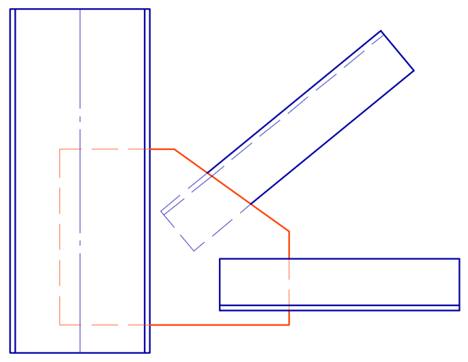Режим перекрытия элементов СПДС Металлоконструкции AMCAD.jpg Режим перекрытия элементов СПДС Металлоконструкции.jpg