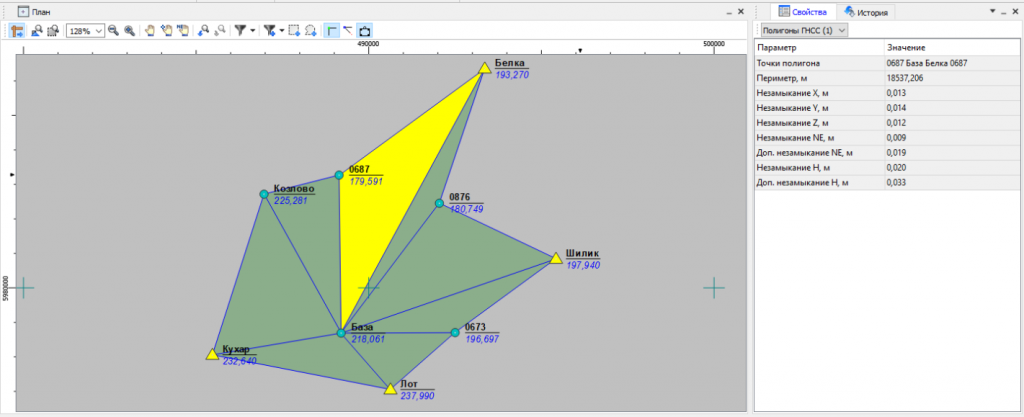 Замыкание полигонов Кредо ГНСС.png
