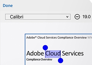Мобильная версия Acrobat