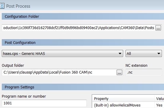 постпроцессор Inventor