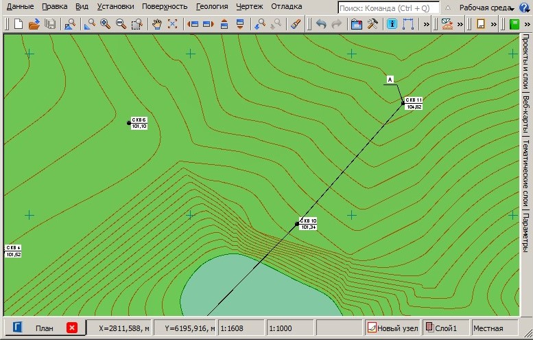 Кредо геотехника Модель рельефа.jpg Кредо геотехника Модель рельефа.jpg